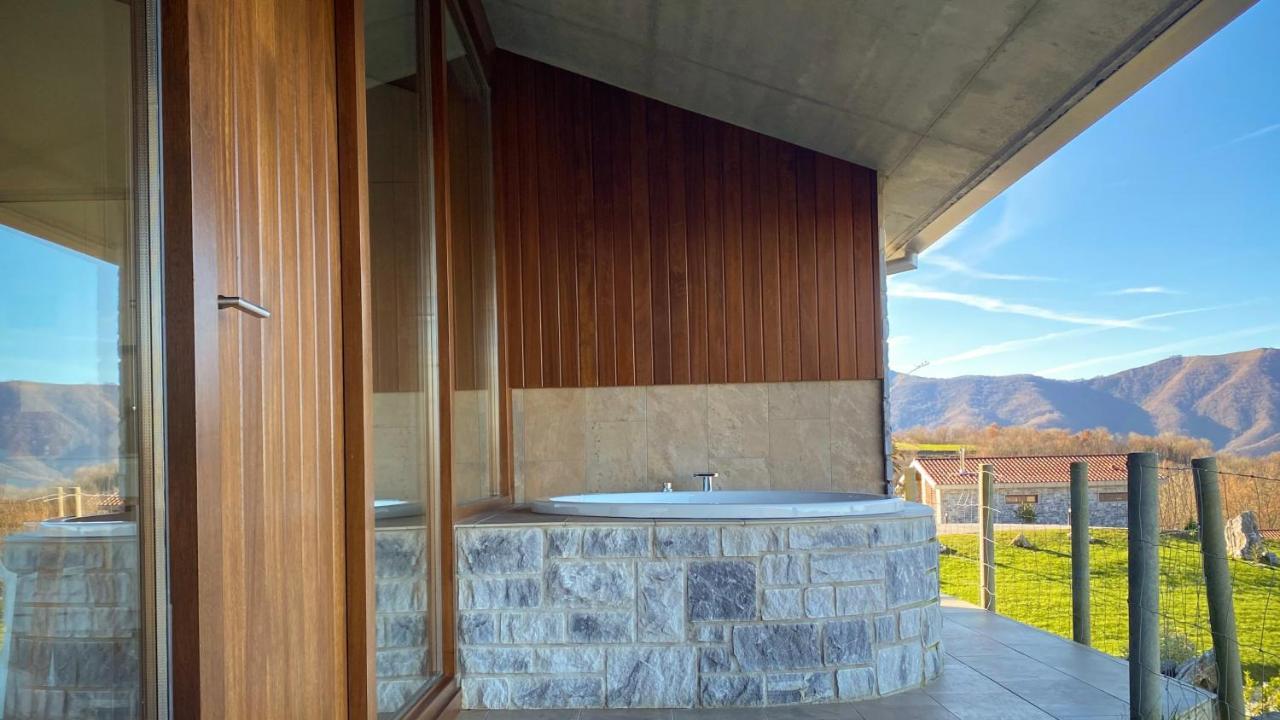 Cabanas Deluxe Basajaun Basoa By Irrisarri Land Igantzi Extérieur photo