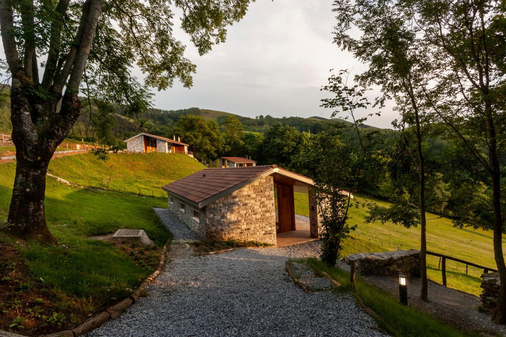 Cabanas Deluxe Basajaun Basoa By Irrisarri Land Igantzi Chambre photo